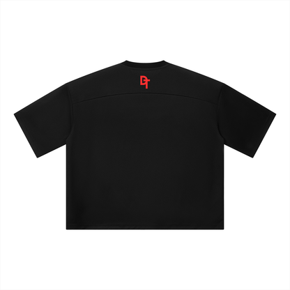 JESUS SAVES Classic | Boxy Mesh Crewneck Tee