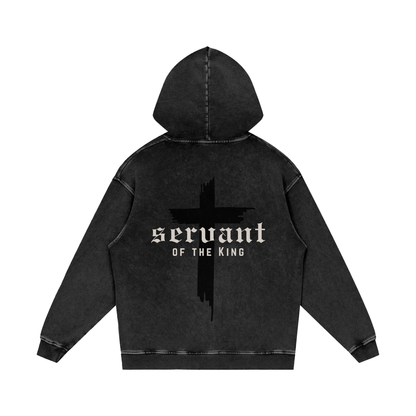 Servant x DVNTRTH | Snow Washed Cotton Hoodie