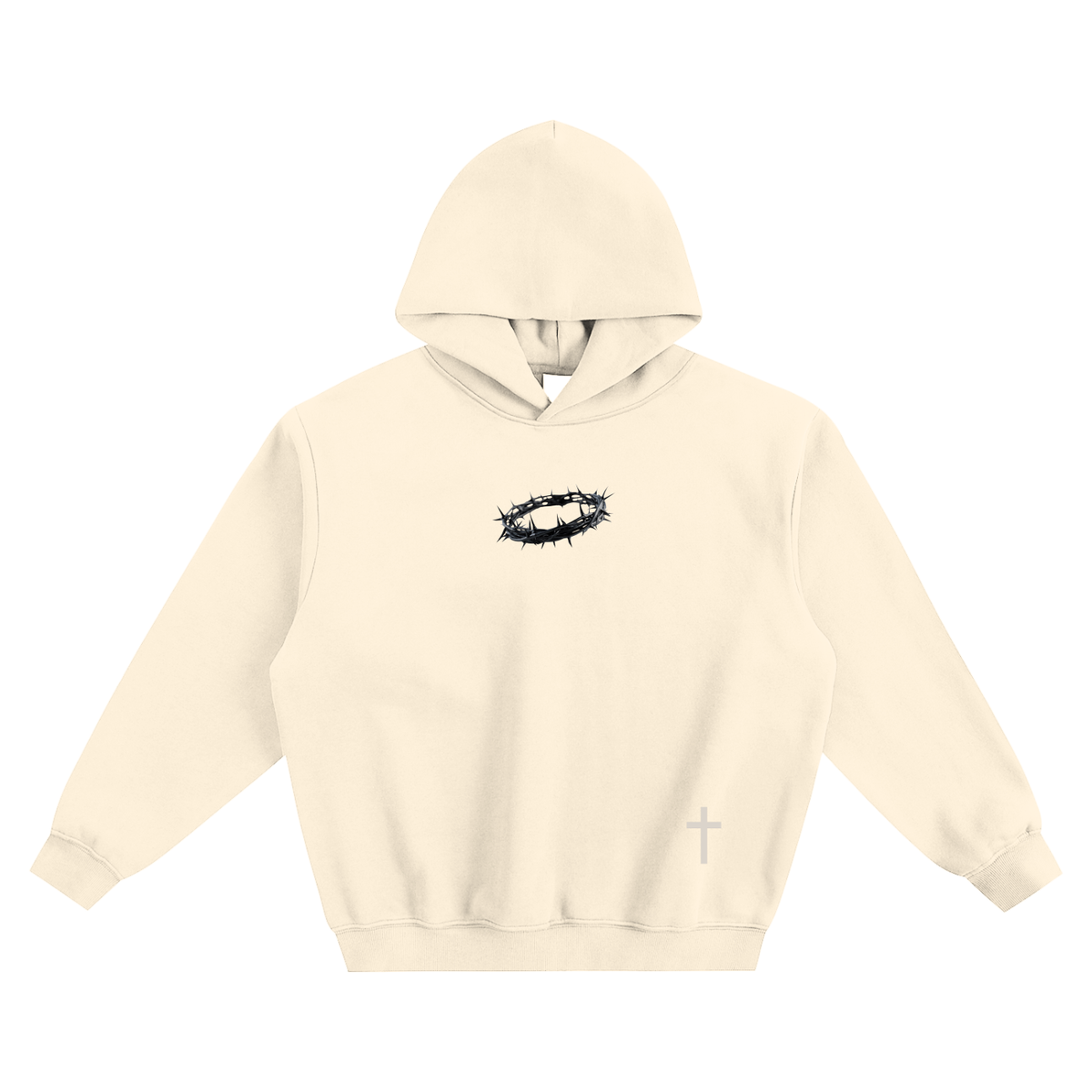 Thorn Crown x Cross | Essential Boxy Hoodie