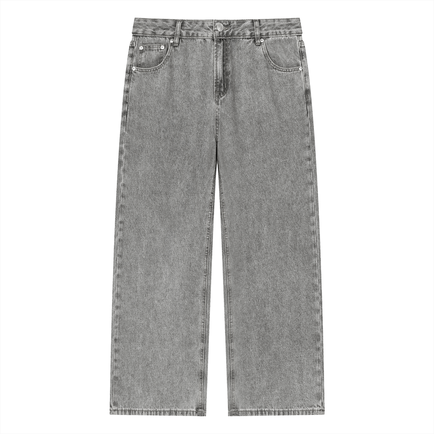 Washed Vintage Straight Leg Jeans
