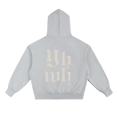 YHWH Stacked | Essential Oversized Hoodie