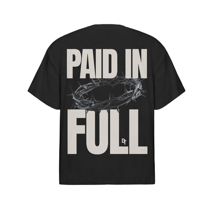 PAID IN FULL | Oversized Cotton Tee