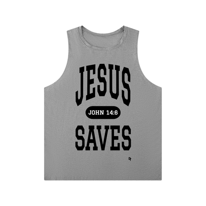 JESUS SAVES Classic | Crewneck Tank Top