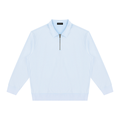 Minimal Vintage Wash Quarter-Zip Sweatshirt