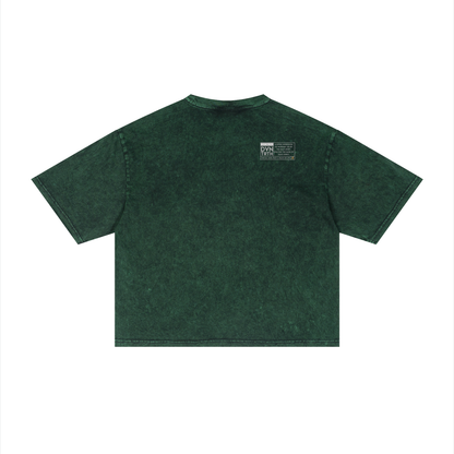 Classic DVNTRTH | Cropped Oversized Boxy Tee