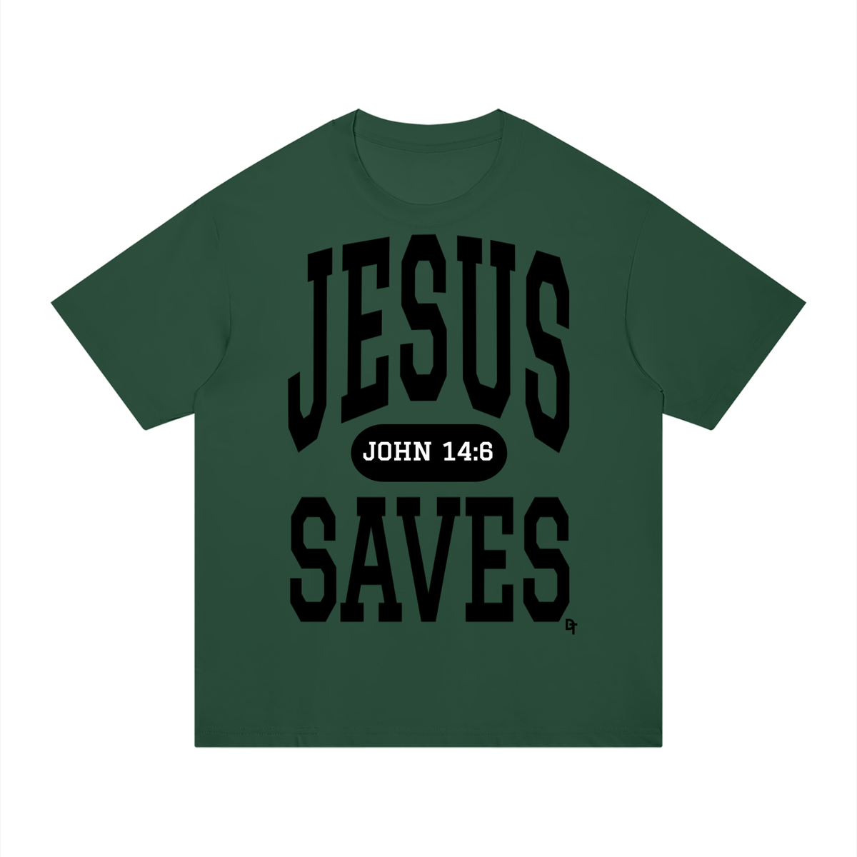 JESUS SAVES Classic | Regular Fit Cotton Tee
