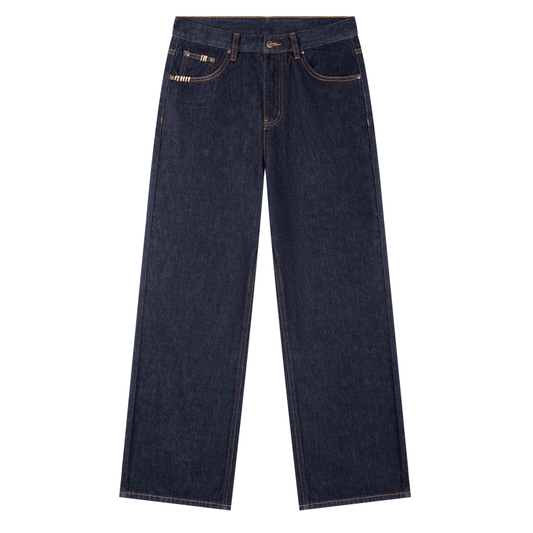 Dark Straight Leg Denim
