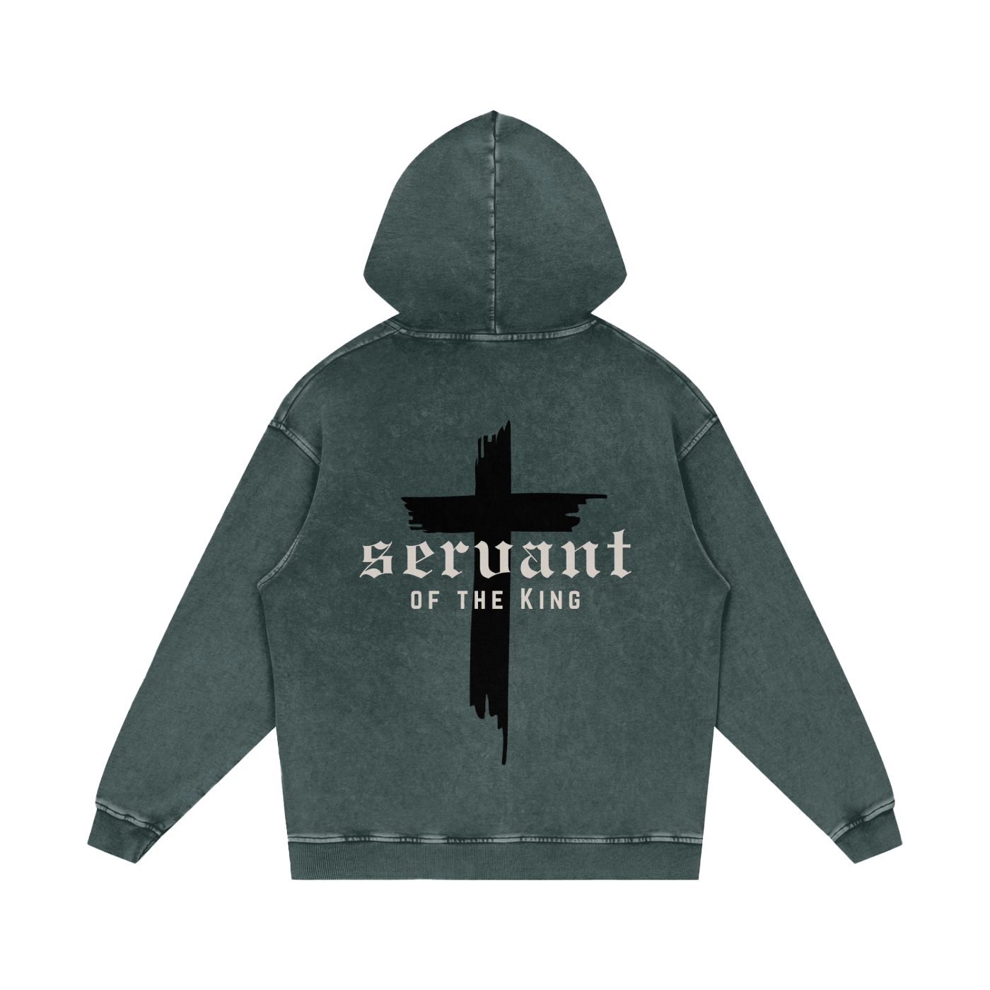 Servant x DVNTRTH | Snow Washed Cotton Hoodie