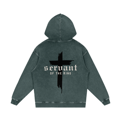 Servant x DVNTRTH | Snow Washed Cotton Hoodie