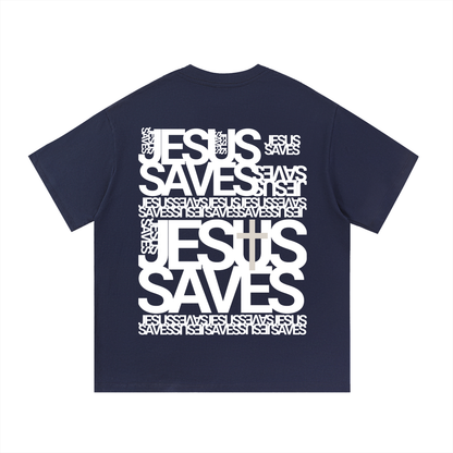 Jesus Saves | Essential Cotton Tee