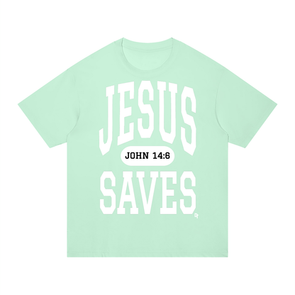 JESUS SAVES Classic | Regular Fit Cotton Tee