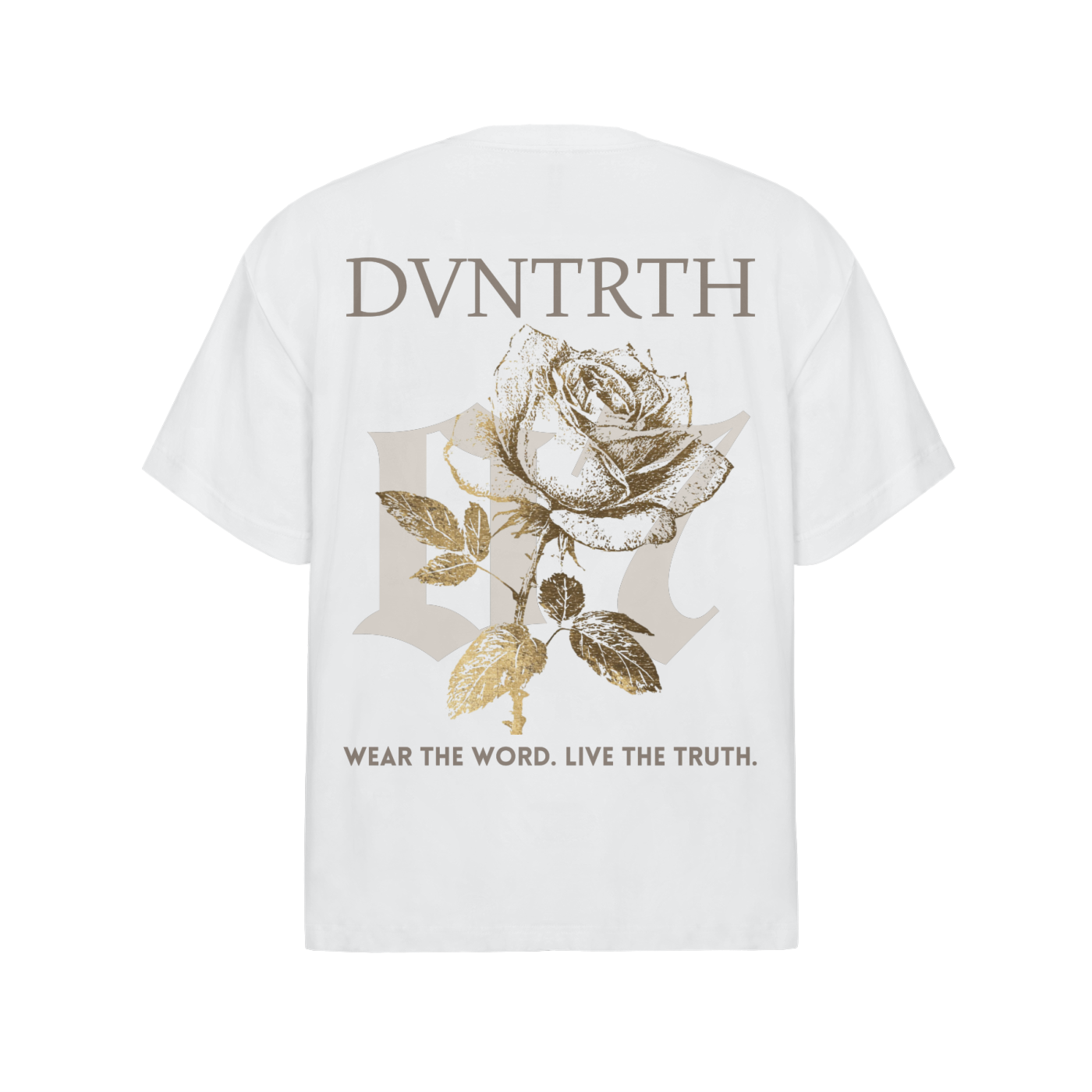 DVNTRTH x Gold Rose | Stretch Cotton Tee