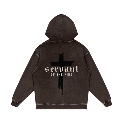 Servant x DVNTRTH | Snow Washed Cotton Hoodie