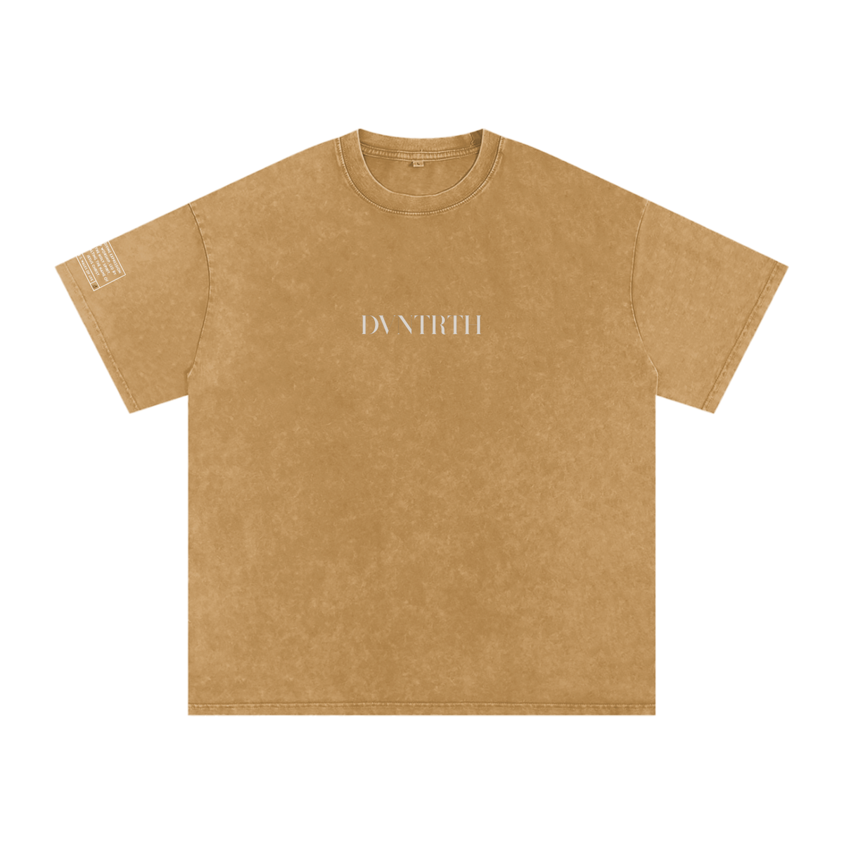 DVNTRTH | Snow Washed Oversized Cotton Tee