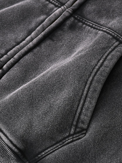 JESUS SAVES Classic | Zip-Through Boxy Hoodie