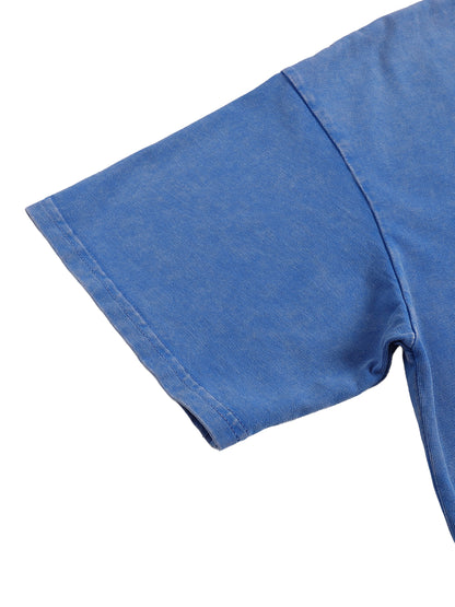 DVNTRTH x Static Flower | Washed Oversized Tee