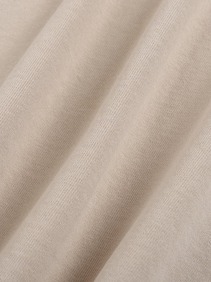 Classic Cut-Holes Frayed Boxy Tee