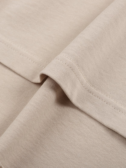 Classic Cut-Holes Frayed Boxy Tee
