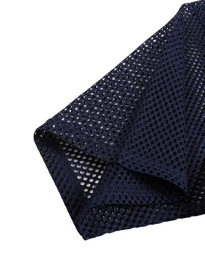 See-through Boxy Net T-Shirt