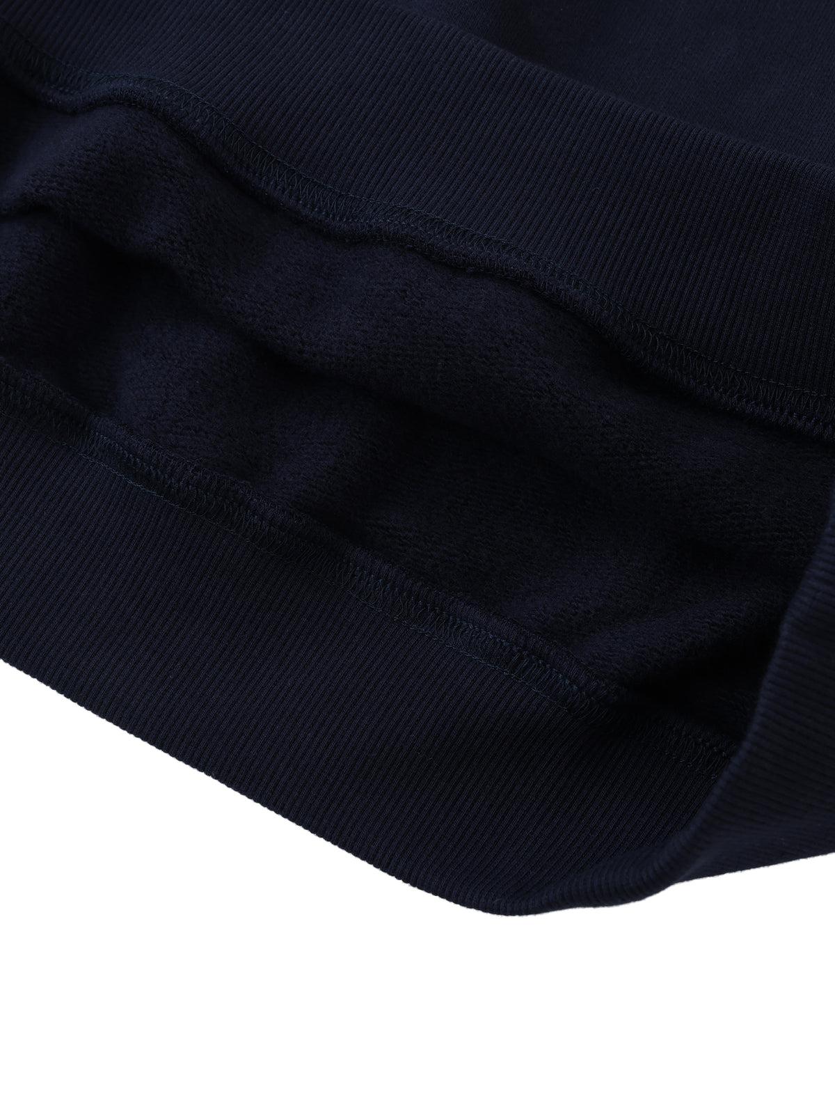 Minimal Polo-Collar Sweatshirt