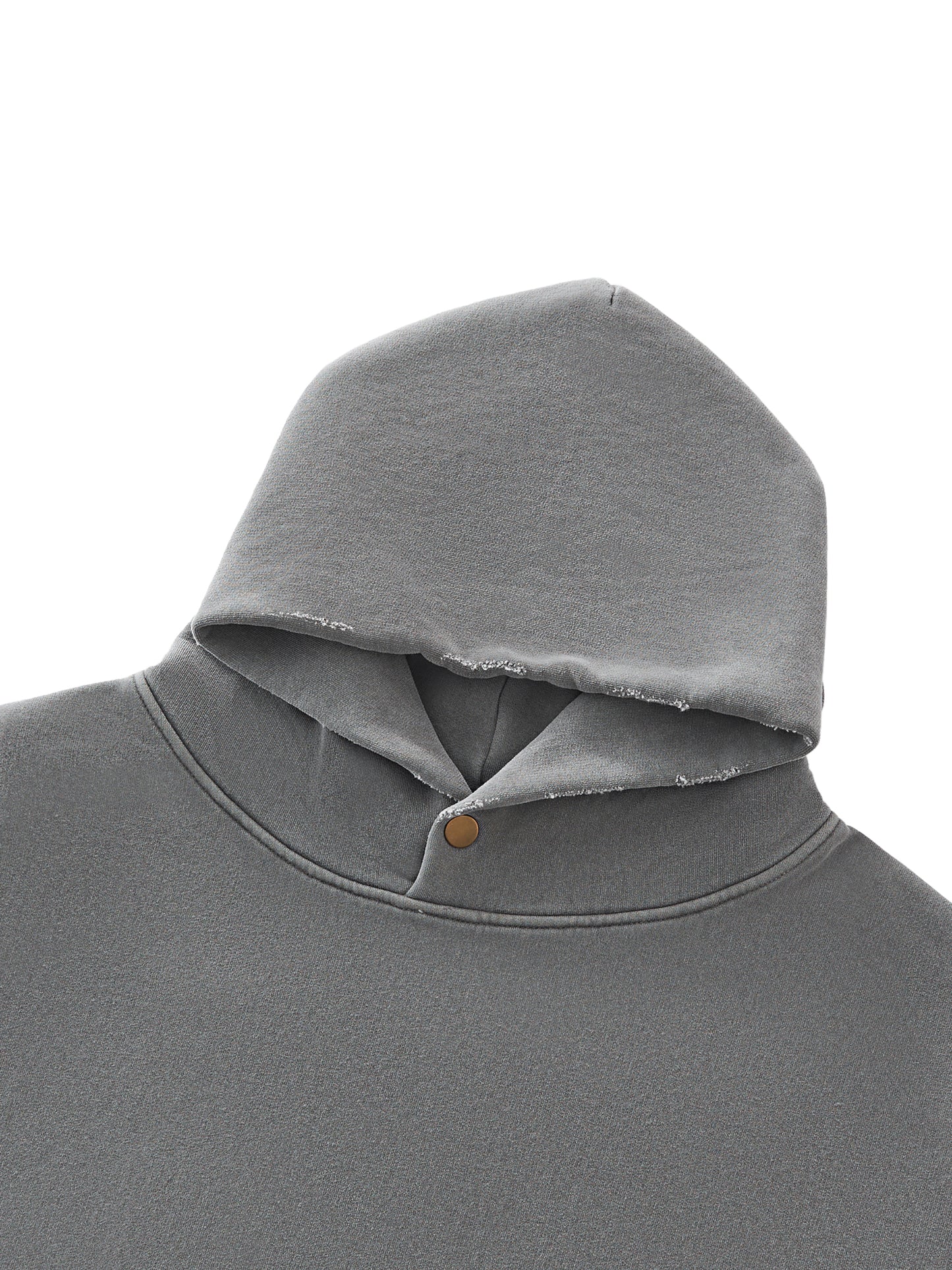 Yahweh x DVNTRTH | Frayed Cropped Oversized Hoodie
