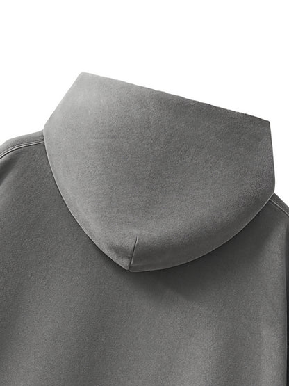 Yahweh x DVNTRTH | Frayed Cropped Oversized Hoodie