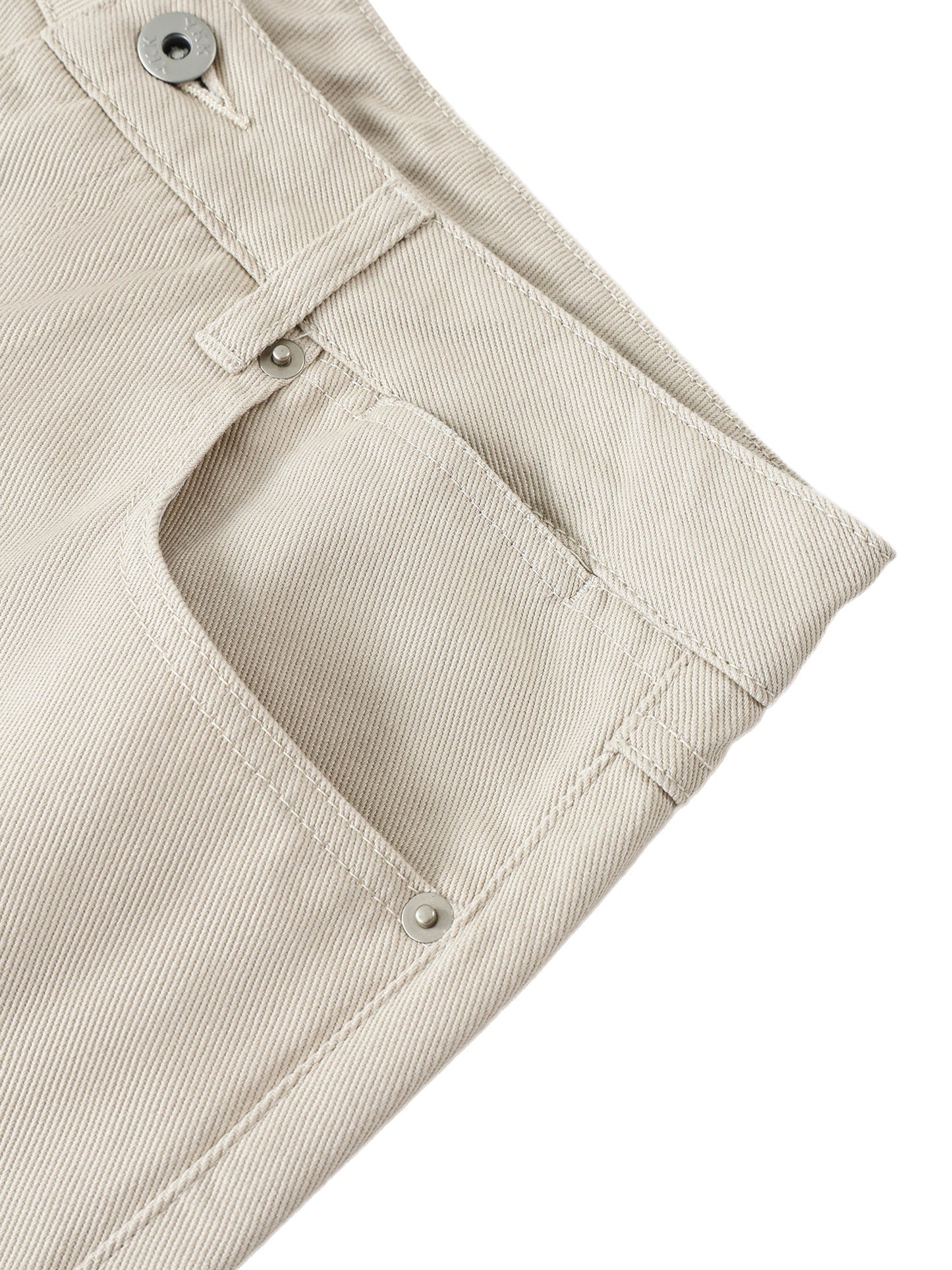 Essential Cotton Straight-Leg Pants