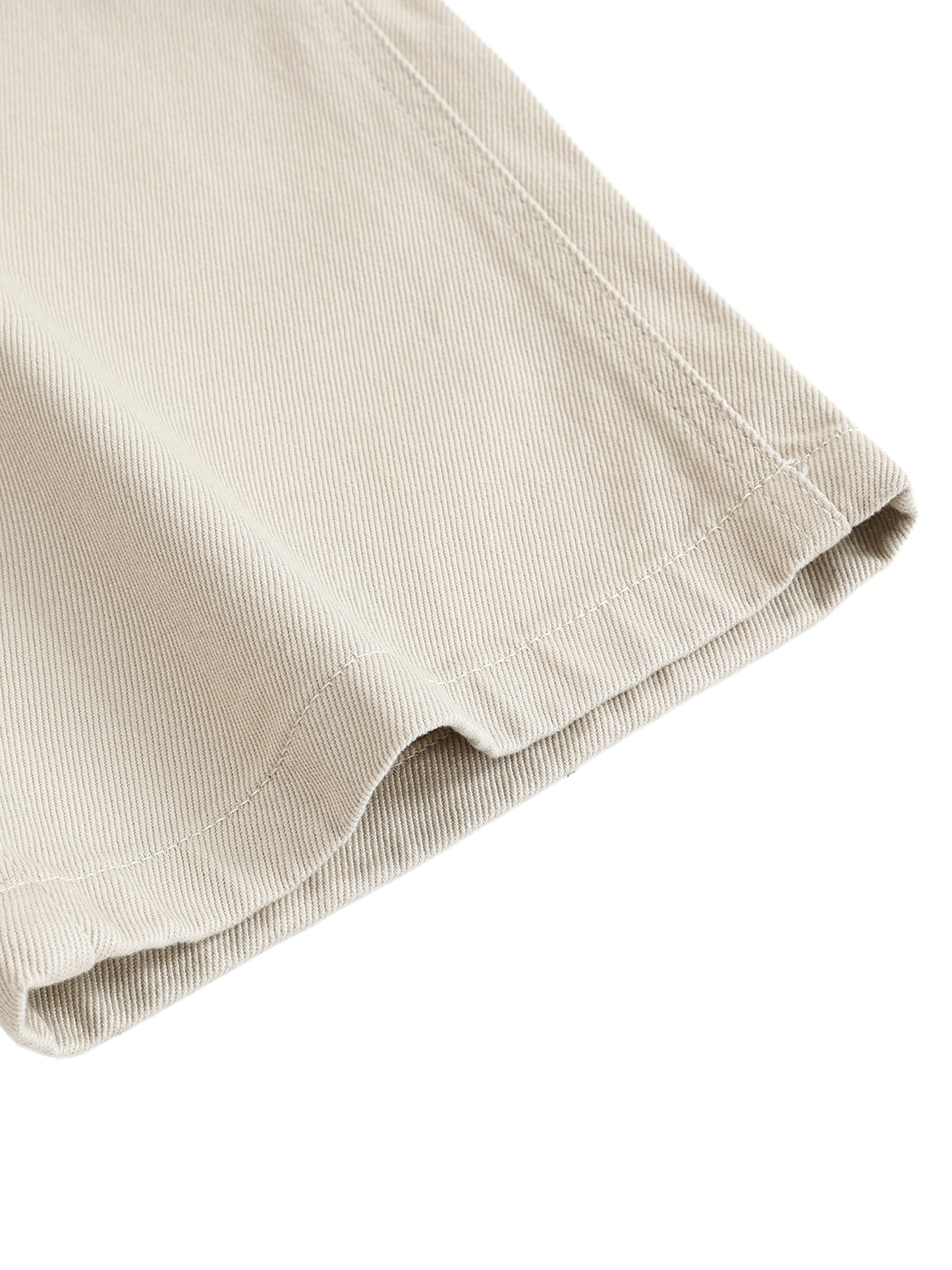 Essential Cotton Straight-Leg Pants