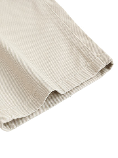 Essential Cotton Straight-Leg Pants
