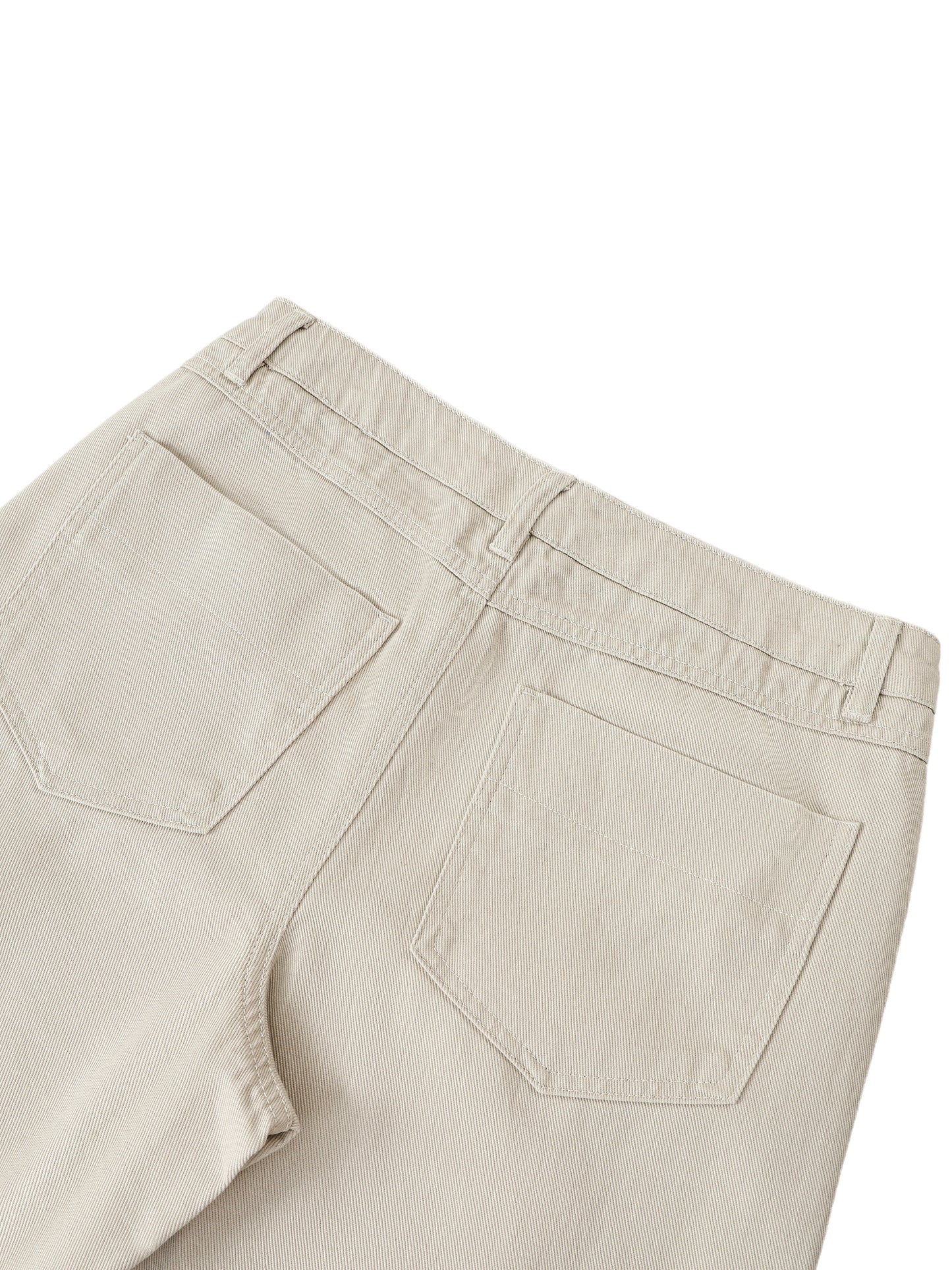 Essential Cotton Straight-Leg Pants