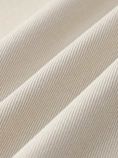 Essential Cotton Straight-Leg Pants