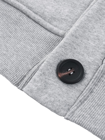 Minimal Essential Heavyweight Sweat Cardigan