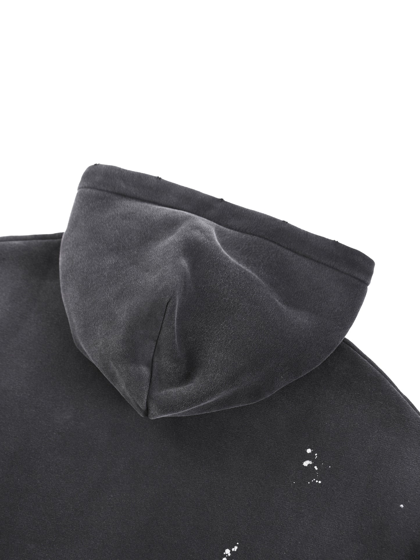 Green DVNTRTH | Vintage Washed Frayed Hoodie