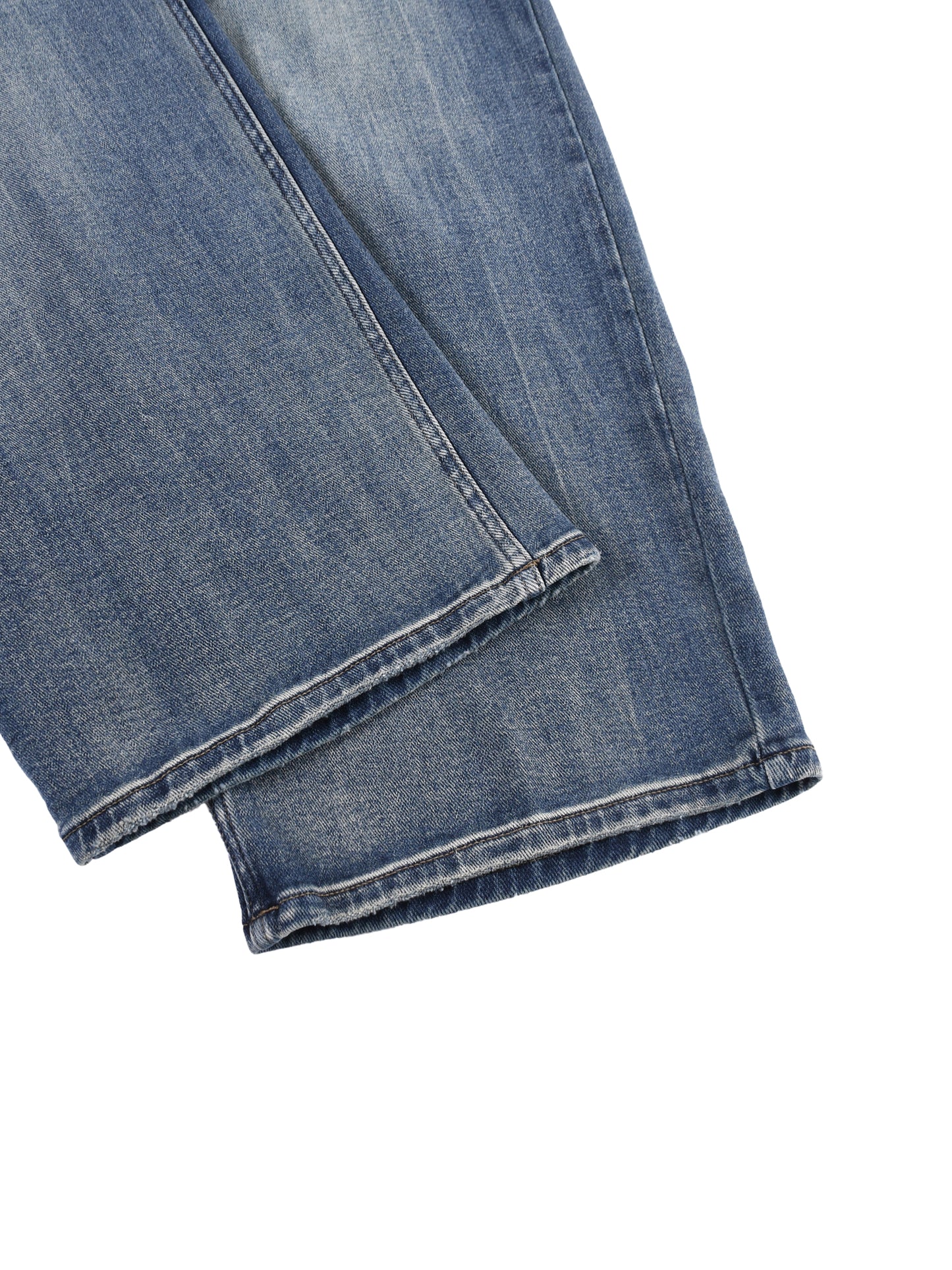 Sun Fade Washed Wide Leg Denim
