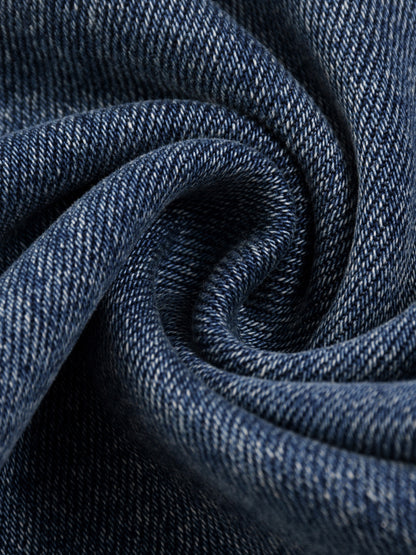 Sun Fade Washed Wide Leg Denim
