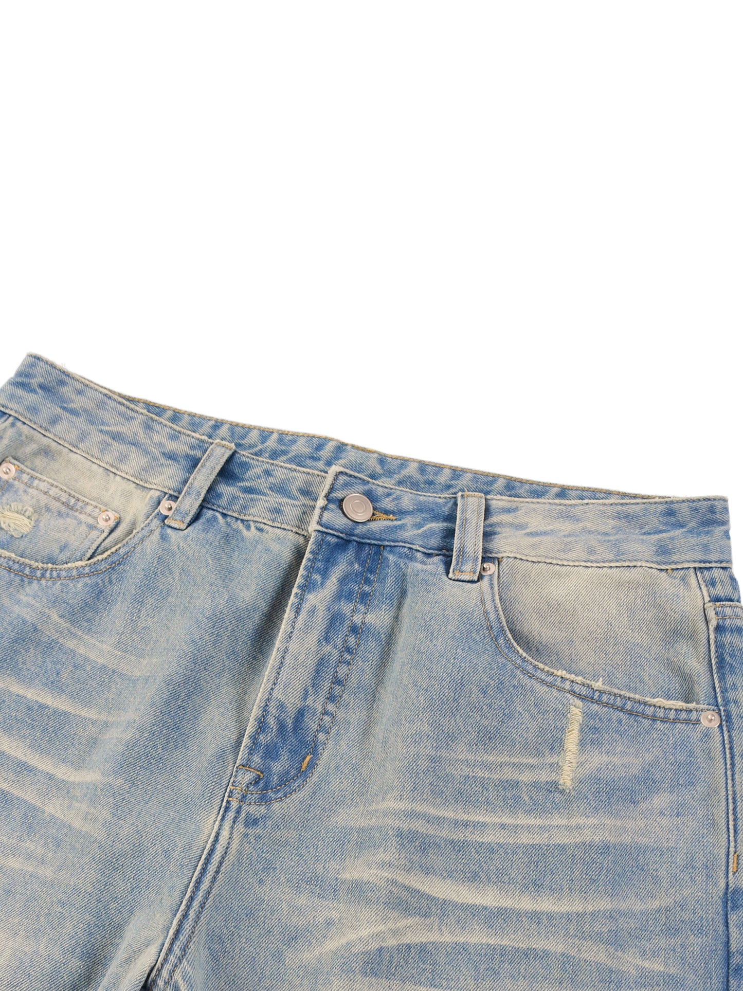 Sun Fade Wide Leg Denim