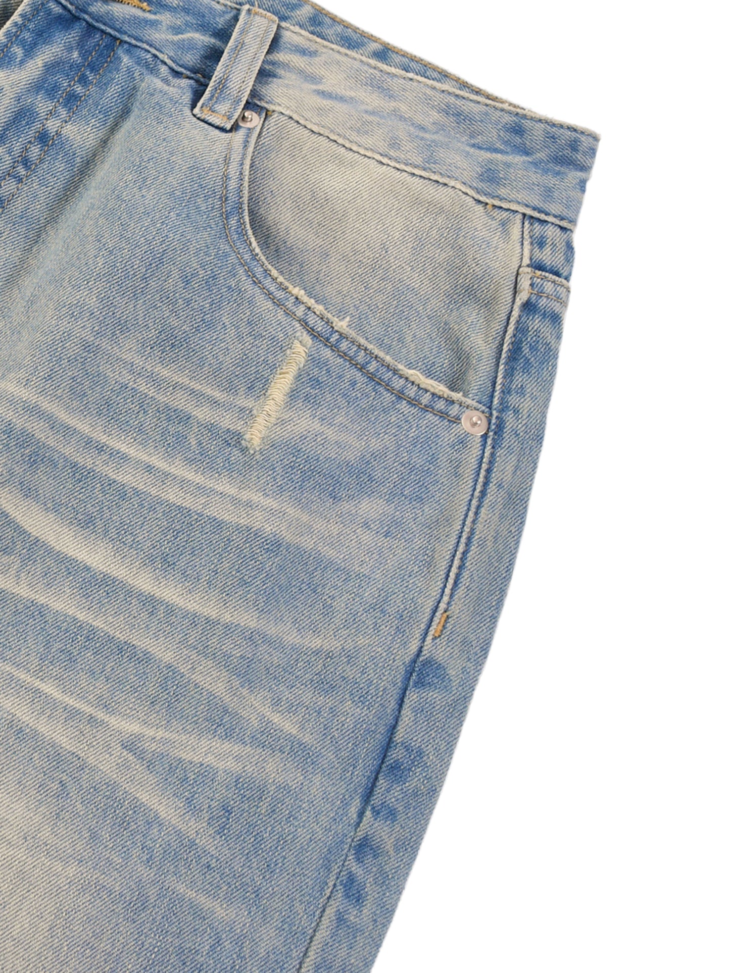 Sun Fade Wide Leg Denim