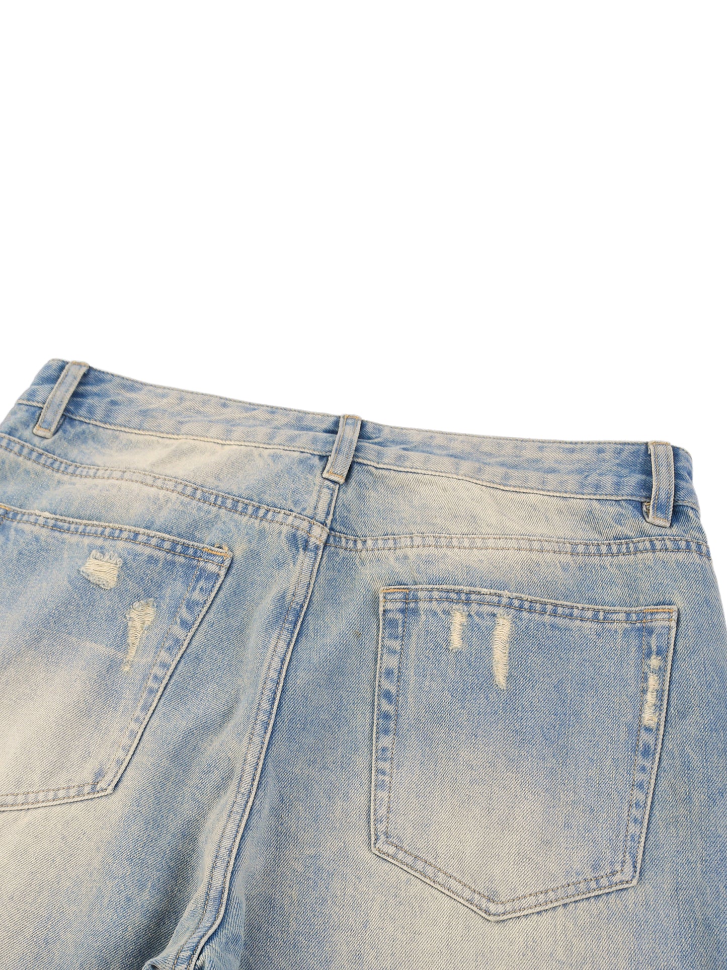 Sun Fade Wide Leg Denim