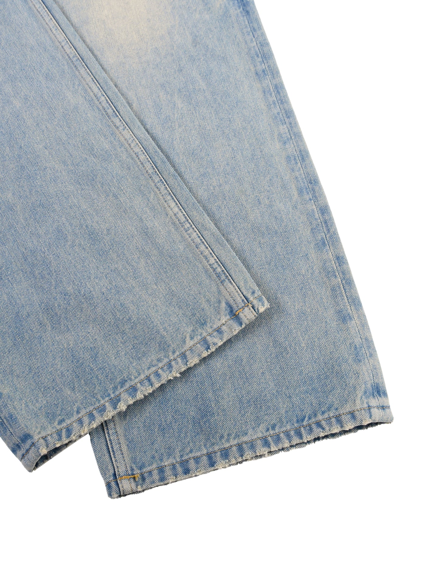 Sun Fade Wide Leg Denim