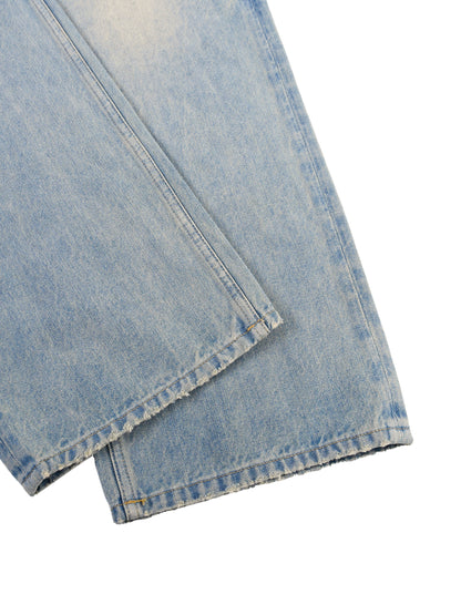 Sun Fade Wide Leg Denim