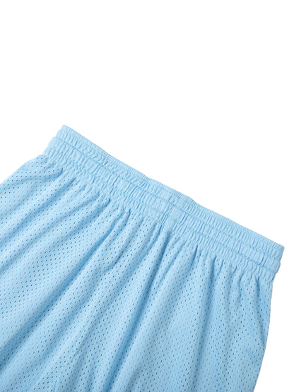 Minimal Mesh Drawstring Shorts