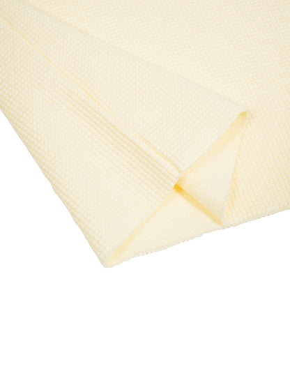 Minimal Waffle Raw Edge Tee
