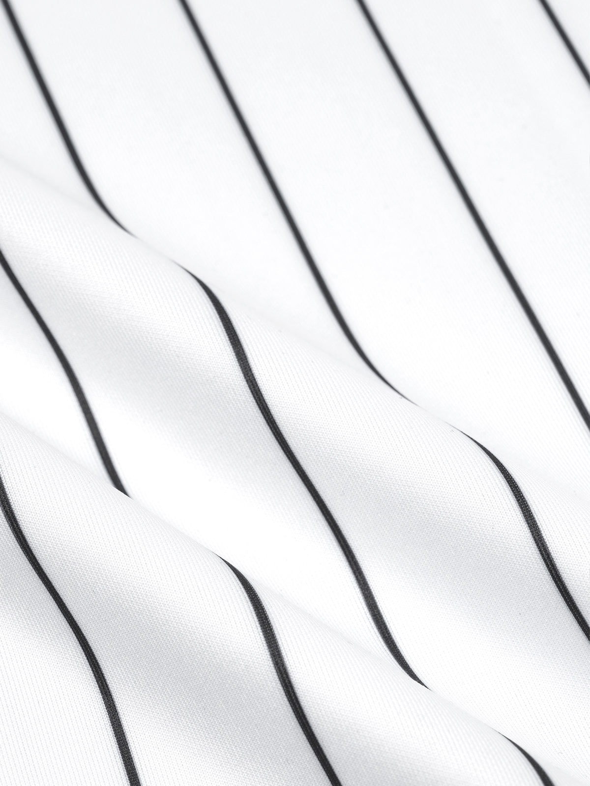 JESUS SAVES Classic | Striped Full-Zip Baseball Jersey