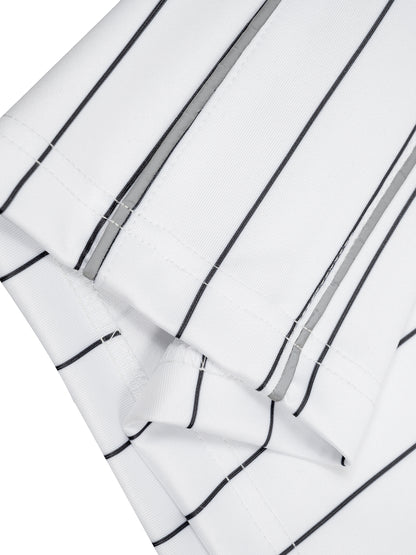 JESUS SAVES Classic | Striped Loose Fit Shorts