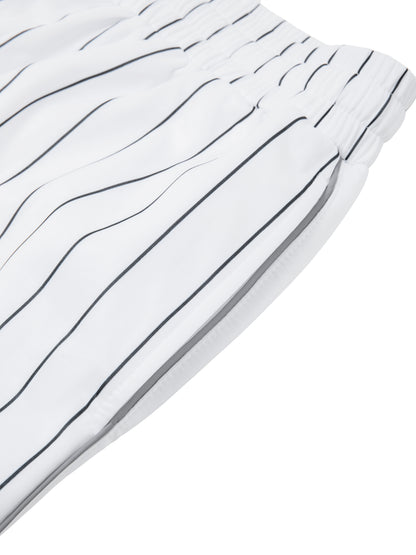 JESUS SAVES Classic | Striped Loose Fit Shorts