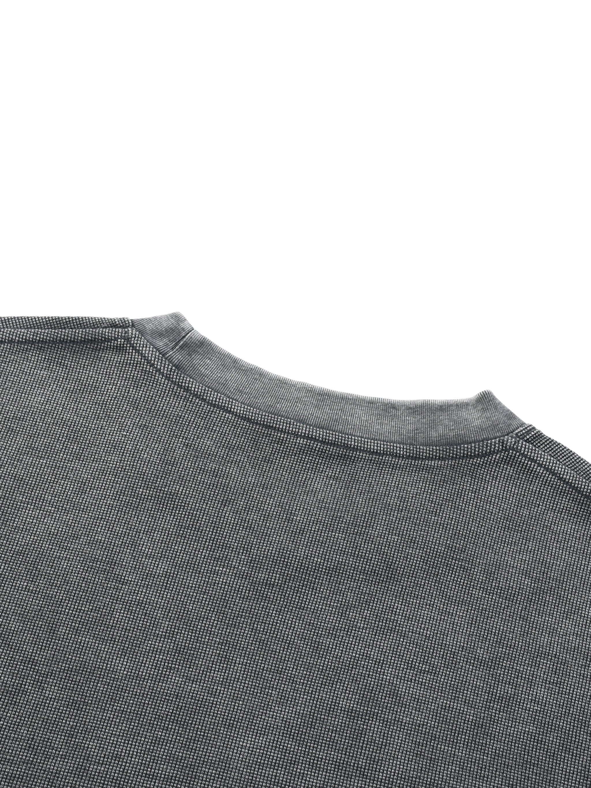 Believer || Unisex Mineral Wash Waffle Boxy Tee