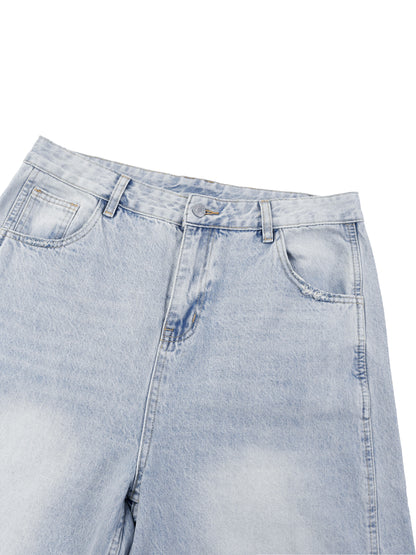 Vintage Wash Sunfade Barrel Jeans