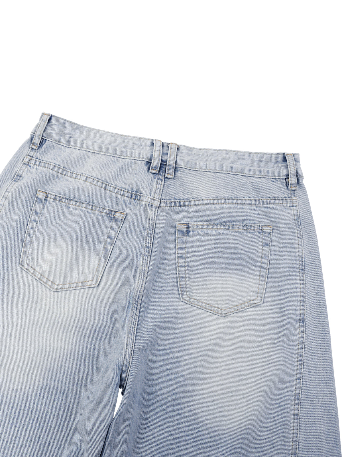 Vintage Wash Sunfade Barrel Jeans