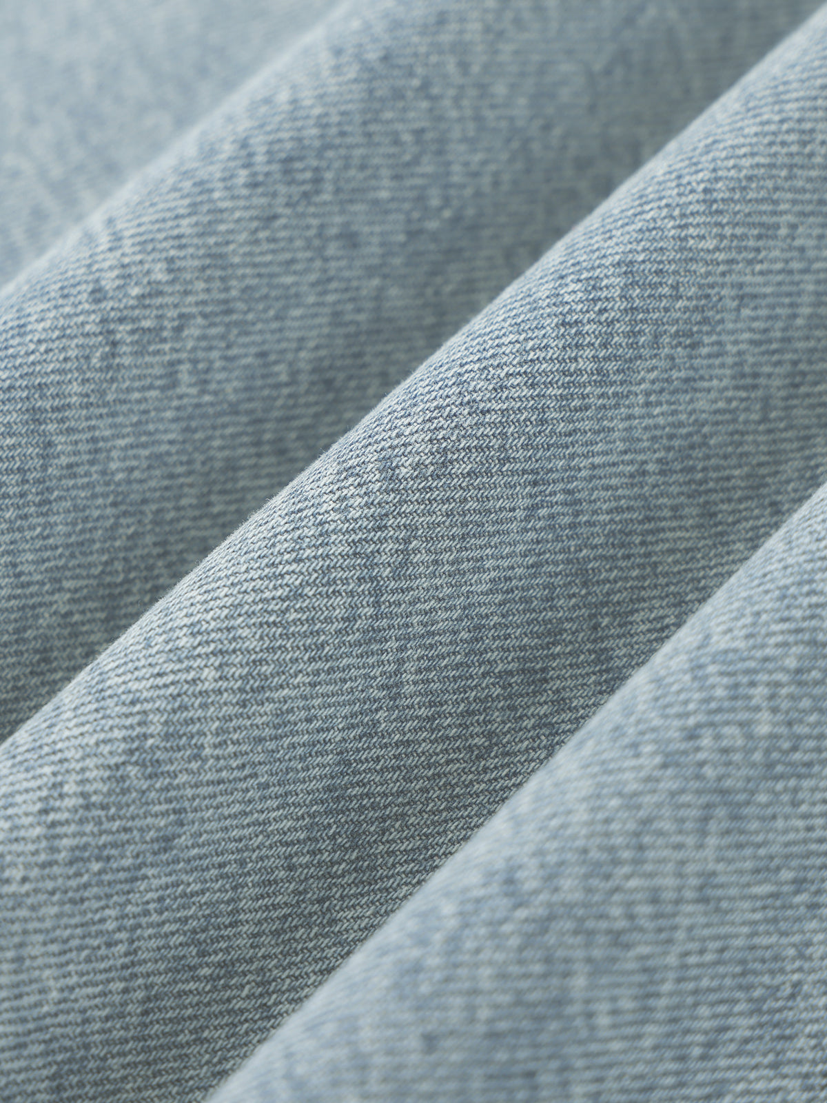 Minimal Vintage Wash Boxy Raw Hem Denim Tee