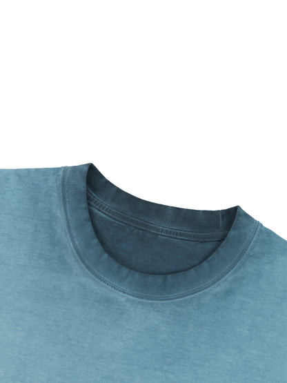Minimal Reverse Dyed Boxy Tee